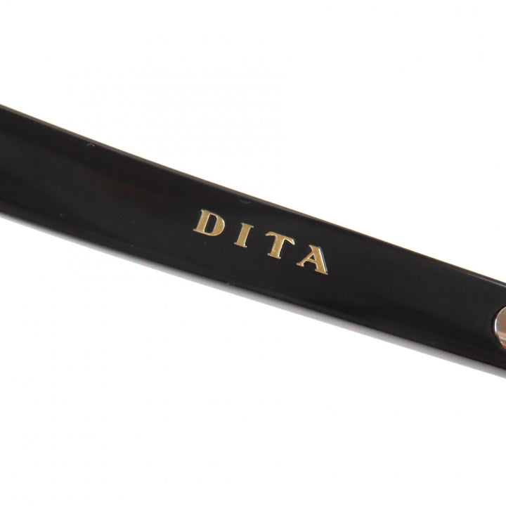 良品▼DITA ディータ DRX-3026 PLUME ウェリントン メガネ 眼鏡 アイウェア ブラック 50□17-142 度入り 箱・ケース付き 日本製 メンズ