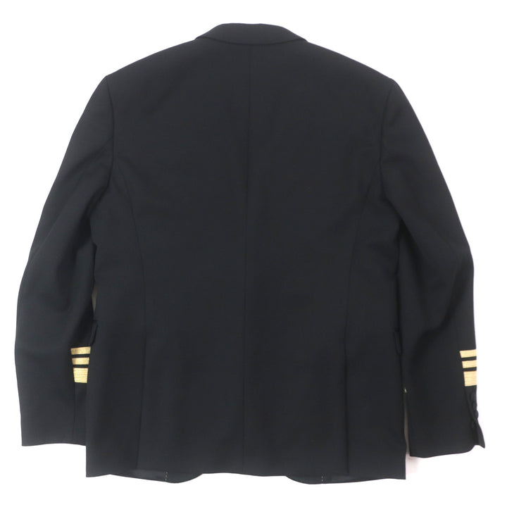 極美品▼NEIL BARRETT TUXEDO ニールバレット タキシード SLIM FIT TUXEDO 袖ライン シングルジャケット テーラード ブラック 52 伊製