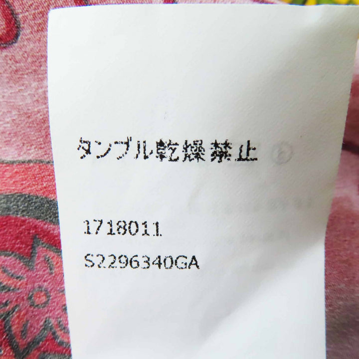 極美品◎LOEWE ロエベ S2296340GA パウラズイビザ カシュクール／ラップ ワンピース マルチ 36 イタリア製 正規品 レディース