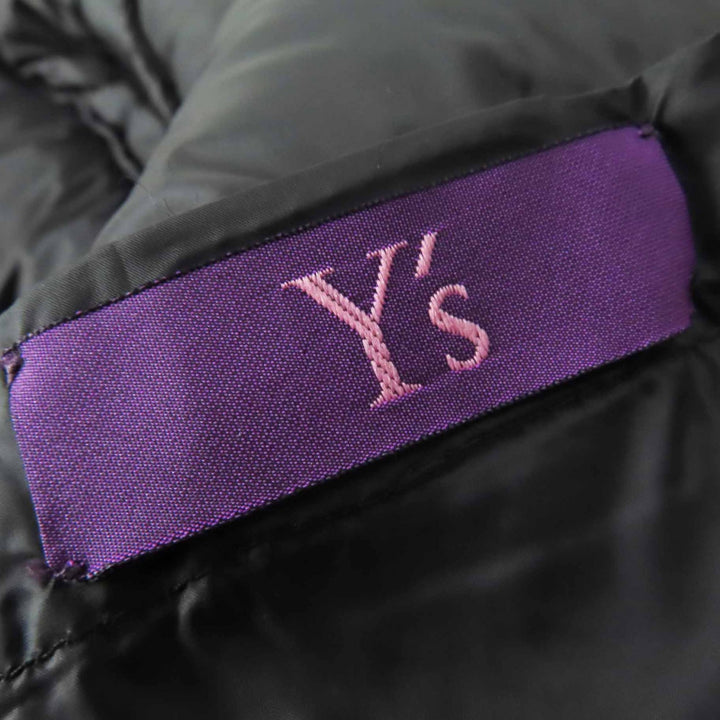 美品◎TAKESHI KOSAKA by Ys Pink Label タケシコウサカバイワイズピンクレーベル YR-Y42-730 ラムレザー ダウンジャケット ボルドー 1