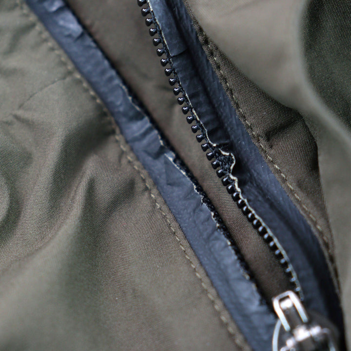 良品○Herno ヘルノ PI075UL Laminar ラミナー GORE-TEX ゴアテックス M-65 ロゴタグ スタンドカラー ダウンジャケット 46 正規品 メンズ