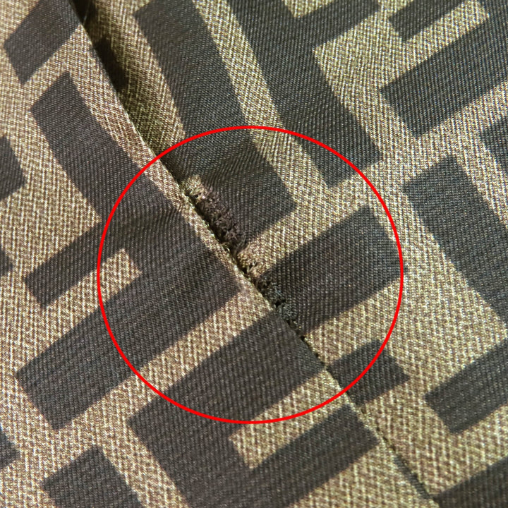 極美品△FENDI フェンディ 2019年製 FJ0562 カシミヤ100％ 裏地FFロゴ・ズッカ柄 ロゴボタン シングル テーラードジャケット 52 正規品