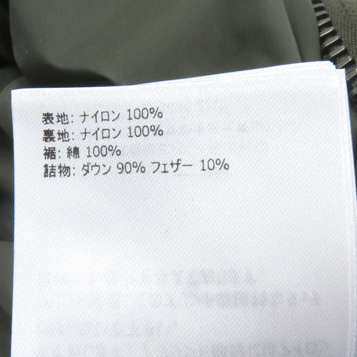 極美品□MONCLER モンクレール 21-22AW REYNAUD フーデッド ダウンジャケット セージグリーン 0 ハンガー・ガーメント付き 正規品 メンズ