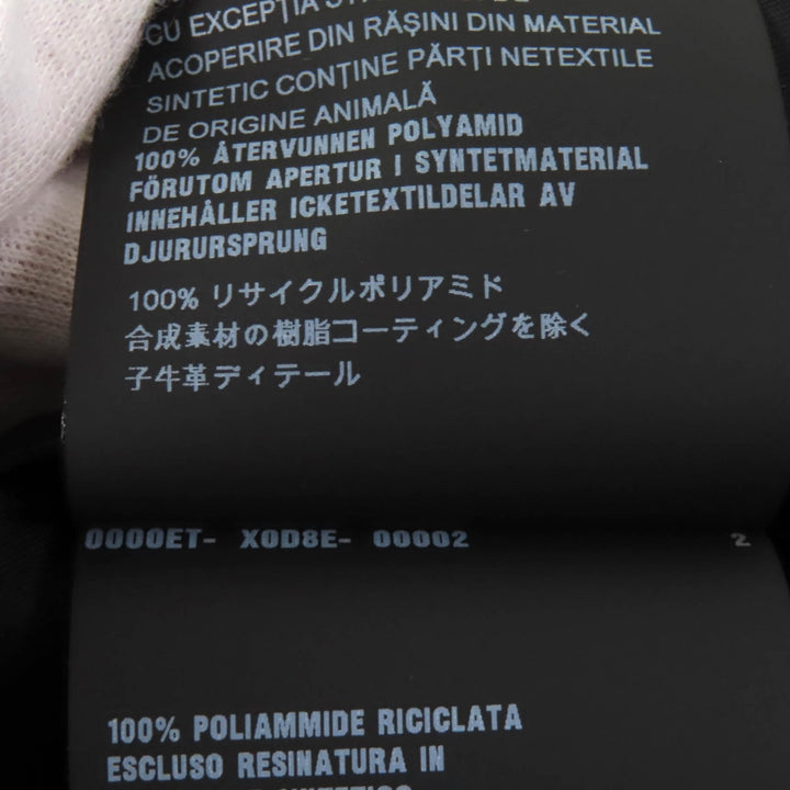 美品★PRADA プラダ 2023年製 230701 Re-Nylon トライアングルロゴ ノースリーブ ミニドレス ワンピース ブラック 40 定価264000円
