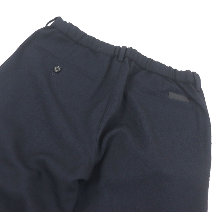 極美品□BLACK LABELCRESTBRIDGE ブラックレーベル クレストブリッジ 裏チェック柄 ジャージー素材 セットアップ ネイビー S 正規品