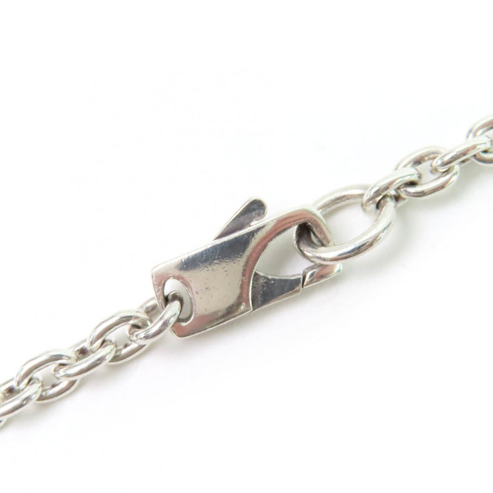 良品☆GUCCI グッチ 233936 Gロゴ ペンダント ネックレス アクセサリー AG925 シルバー イタリア製 重量19.2g レディース