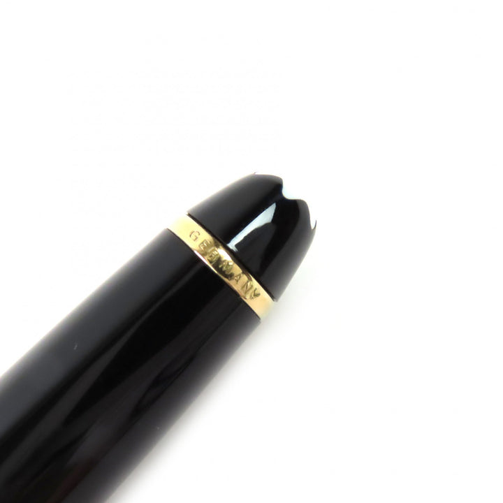 良品△MONTBLANC モンブラン マイスターシュテュック クラシック ペン先14K EFニブ ホワイトスター 万年筆 ブラック ゴールド ドイツ製