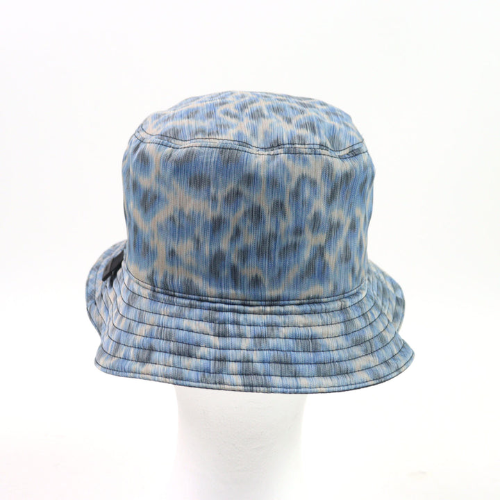 未使用品○DIOR Parley ディオールオム パーレイ 293C906D5547 ロゴタグ アドリア海プリント バケットハット 正規品 メンズ 定価90000円