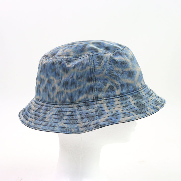 未使用品○DIOR Parley ディオールオム パーレイ 293C906D5547 ロゴタグ アドリア海プリント バケットハット 正規品 メンズ 定価90000円