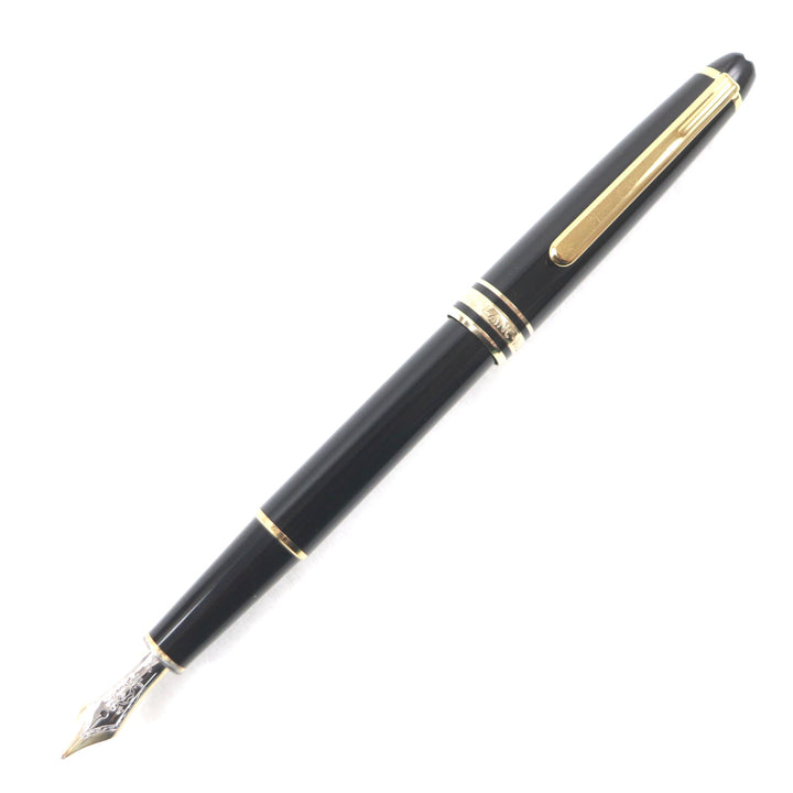 良品▼MONTBLANC モンブラン マイスターシュテュック クラシック ペン先14K Mニブ ホワイトスター 万年筆 ブラック ゴールド ドイツ製