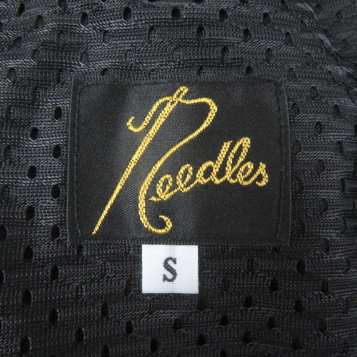 極美品□Needles ニードルス PU273 ロゴエンブロイダリー サイドライン ジャージ トラックパンツ パープル S 正規品 メンズオススメ