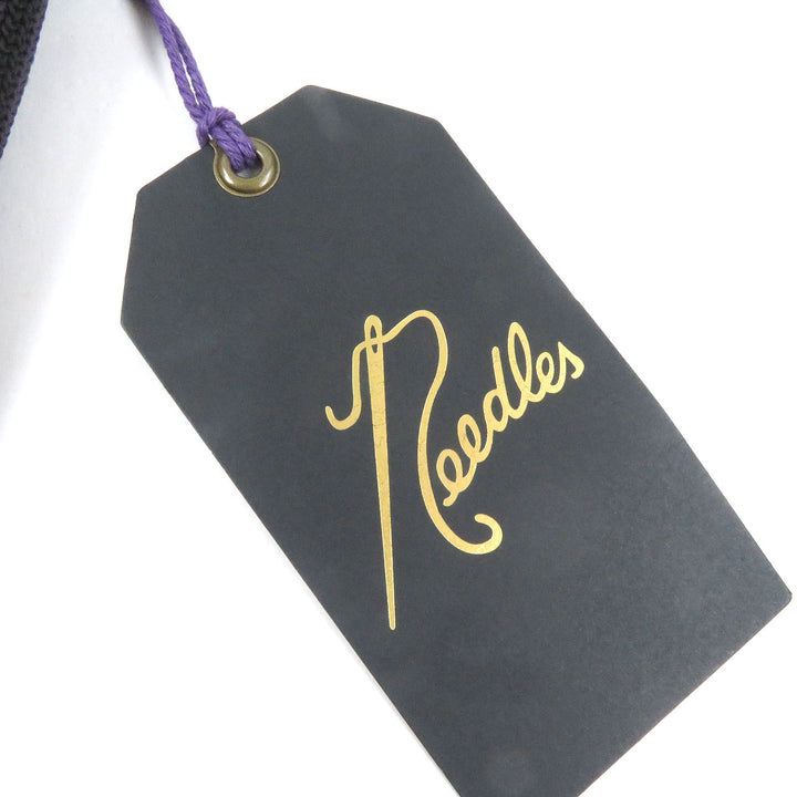 極美品□Needles ニードルス PU273 ロゴエンブロイダリー サイドライン ジャージ トラックパンツ パープル S 正規品 メンズオススメ