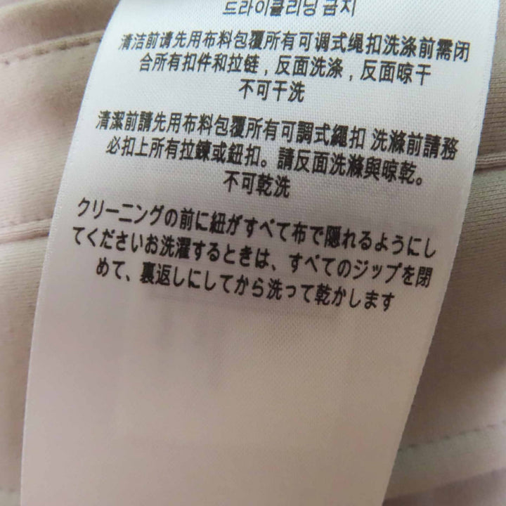 極美品◎BURBERRY LONDON バーバリーロンドン ラバーロゴワッペン フード付き ロングダウンコート ライトベージュ M 正規品 レディース