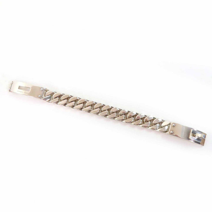 極美品◎HERMES エルメス ケリーグルメット GM ブレスレット バングル SV925 シルバー 箱・保存袋付き イタリア製 重量69.08g レディース