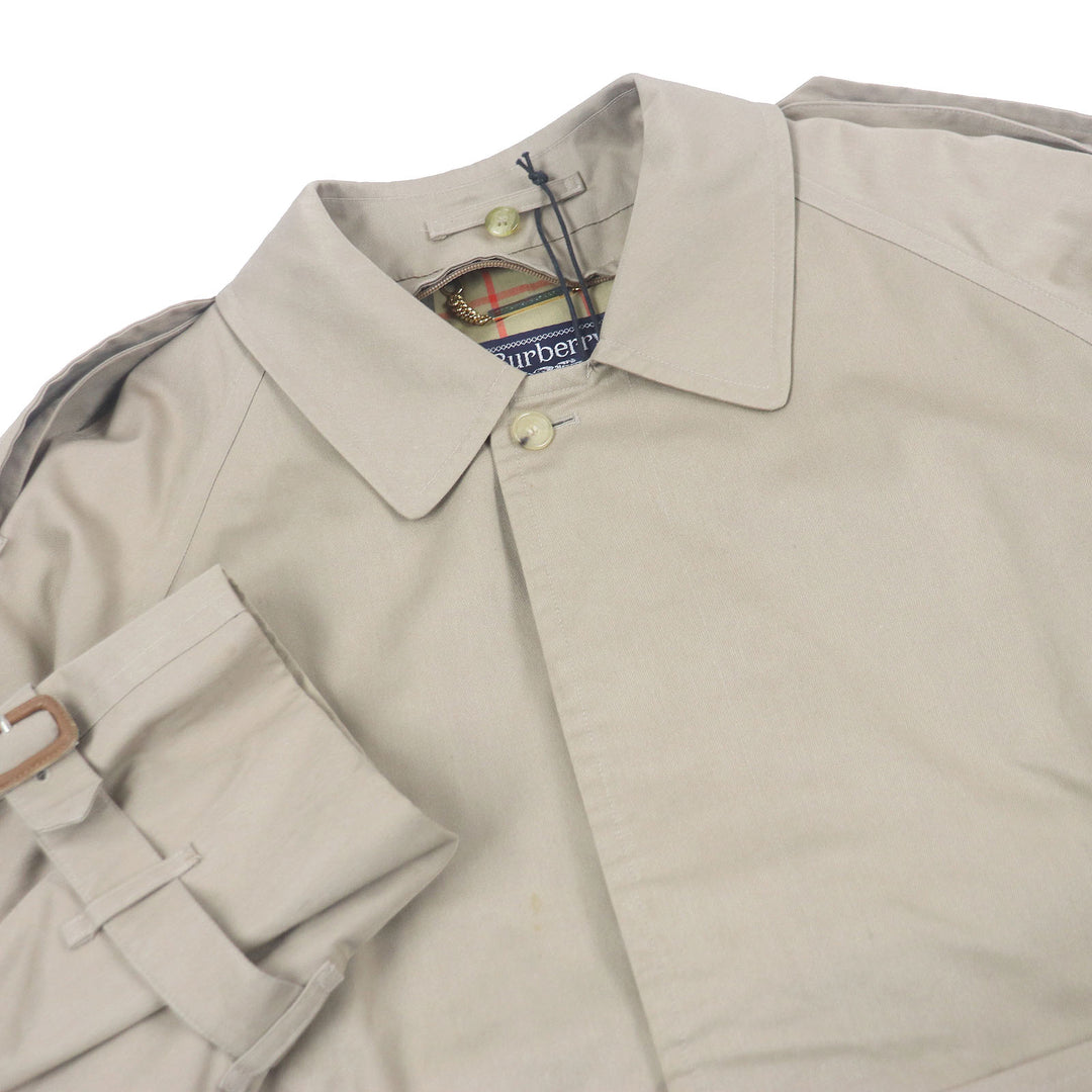 人気□Burberrys バーバリー ヴィンテージ Trench Restored 伊勢丹新宿限定 20/78 裏ノバチェック トレンチコート ベージュ Lサイズ相当