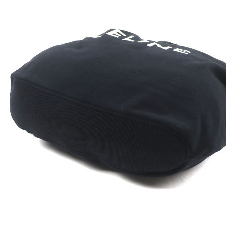 極美品▼セリーヌ 11020 2EKO MEDIUM SWEAT BAG ミディアム スウェットバッグ ロゴ クロスバッグ ショルダーバッグ 保存袋付き 正規品