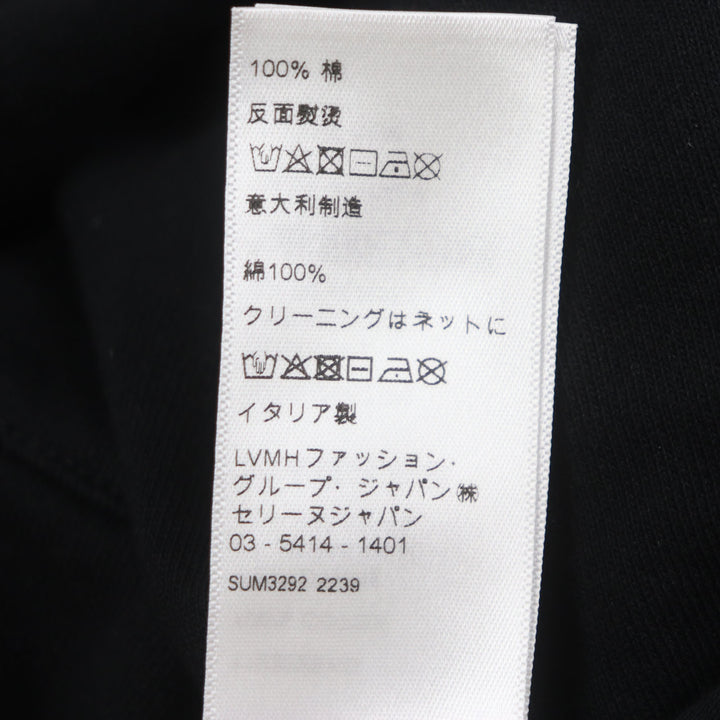 極美品▼セリーヌ 11020 2EKO MEDIUM SWEAT BAG ミディアム スウェットバッグ ロゴ クロスバッグ ショルダーバッグ 保存袋付き 正規品