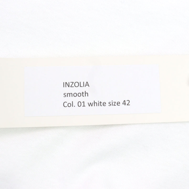 未使用品○ANTICIPO アンティーチポ INZOLIA インツォリア ロゴタグ スムースコットン Vネック リブ切替 半袖Ｔシャツ 42 正規品 メンズ