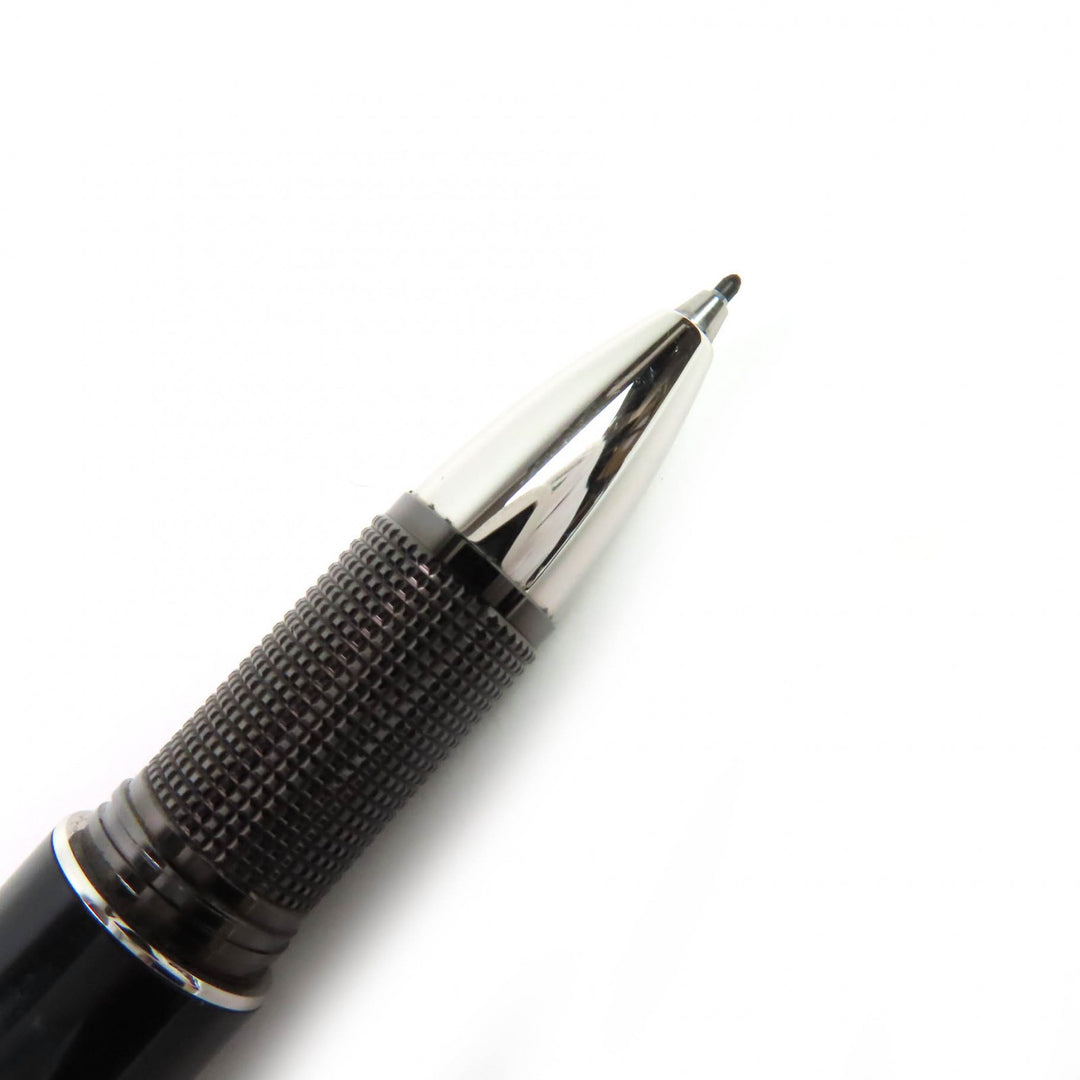 良品△MONTBLANC モンブラン スターウォーカー PIX ホワイトスター キャップ式 ボールペン ブラック シルバー ドイツ製 メンズ