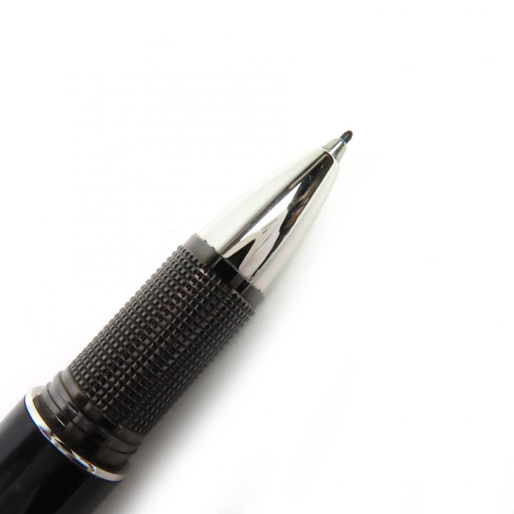 良品△MONTBLANC モンブラン スターウォーカー PIX ホワイトスター キャップ式 ボールペン ブラック シルバー ドイツ製 メンズ