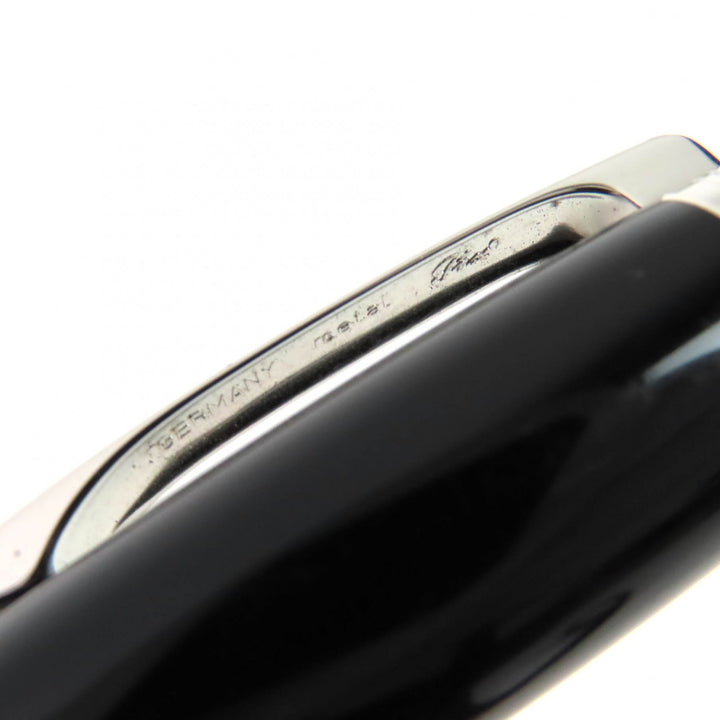 良品△MONTBLANC モンブラン スターウォーカー PIX ホワイトスター キャップ式 ボールペン ブラック シルバー ドイツ製 メンズ
