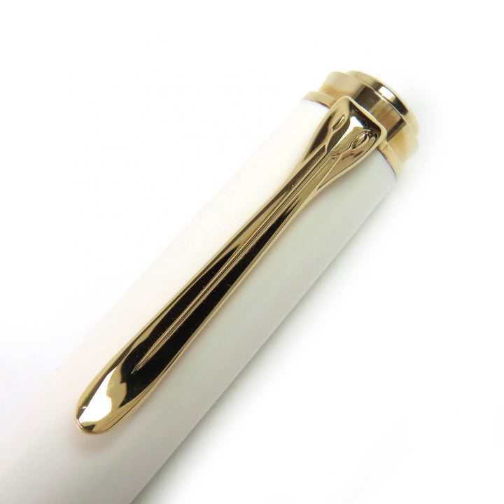 極美品△PERIKAN ペリカン スーベレーン 400 ペン先14K EFニブ 万年筆 ホワイトトータス ドイツ製 メンズ オススメ◎
