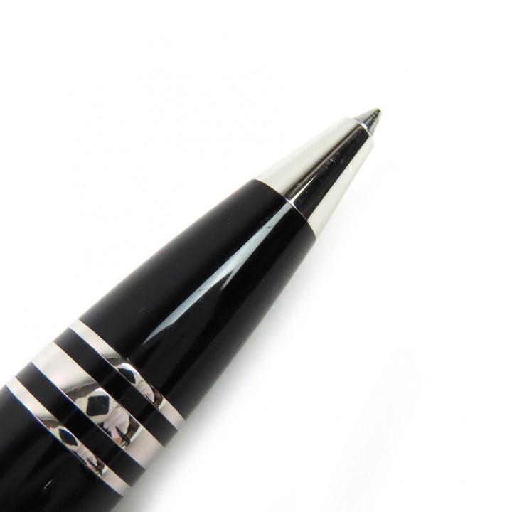 良品△MONTBLANC モンブラン スターウォーカー PIX ホワイトスター ツイスト式 ボールペン ブラック シルバー ドイツ製 筆記確認済み