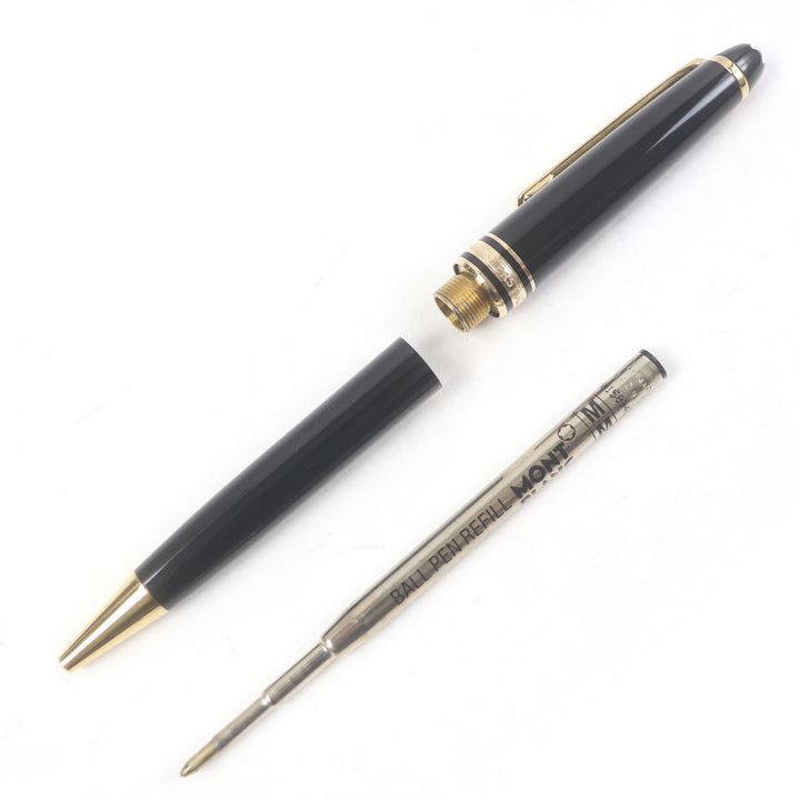 極美品□MONTBLANC モンブラン マイスターシュテュック クラシック ツイスト式 ボールペン ブラック ゴールド ドイツ製 筆記確認済み