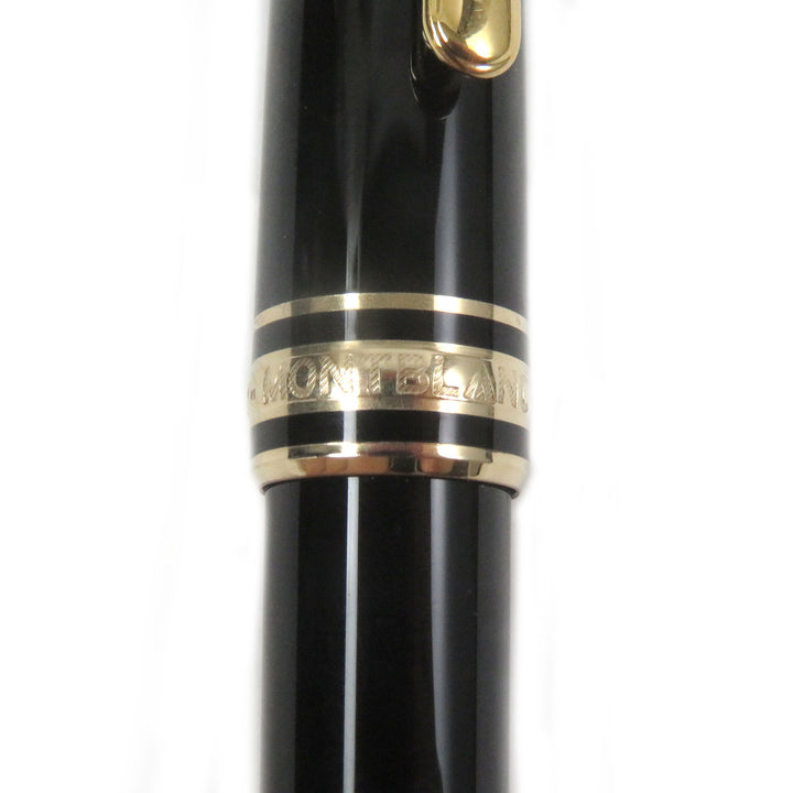 極美品□MONTBLANC モンブラン マイスターシュテュック クラシック ツイスト式 ボールペン ブラック ゴールド ドイツ製 筆記確認済み