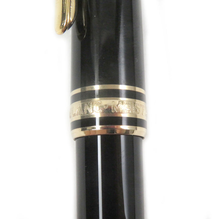 極美品□MONTBLANC モンブラン マイスターシュテュック クラシック ツイスト式 ボールペン ブラック ゴールド ドイツ製 筆記確認済み