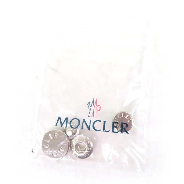 未使用品☆MONCLER モンクレール RODEIA ロゴボタン付 ZIP UP レザーベスト ダウンベスト ブラック 0 レディース