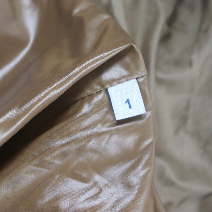 美品▼MONCLER モンクレール 20-21AW ROUBAUD フード・レザーワッペン付き WZIPUP ダウンコート 1 ハンガー・ガーメント付 正規品 メンズ