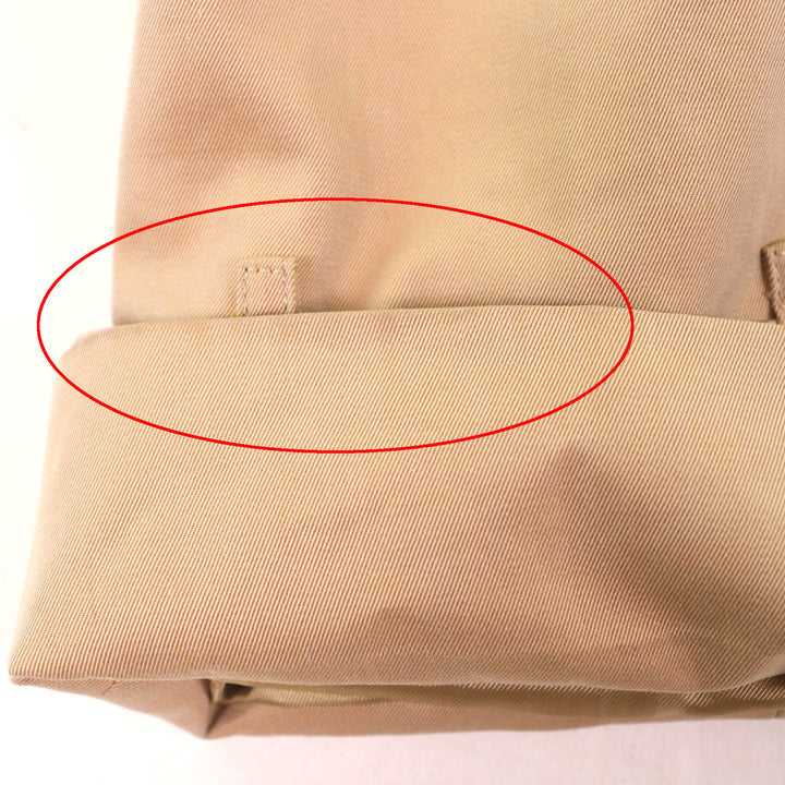 極美品★BURBERRY LONDON バーバリーロンドン FD249-633-42 襟元レッキスファー ライナー付 裏地ノバチェック柄 トレンチコート 9