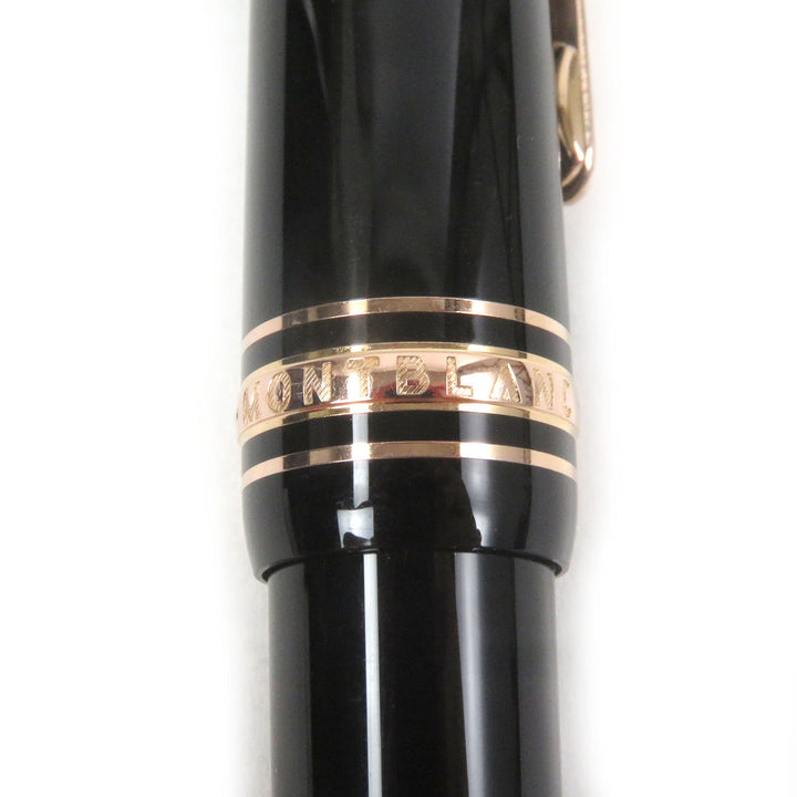 美品□MONTBLANC モンブラン マイスターシュテュック ル・グラン ツイスト式 ボールペン ブラック ゴールド ドイツ製 メンズ 筆記確認済