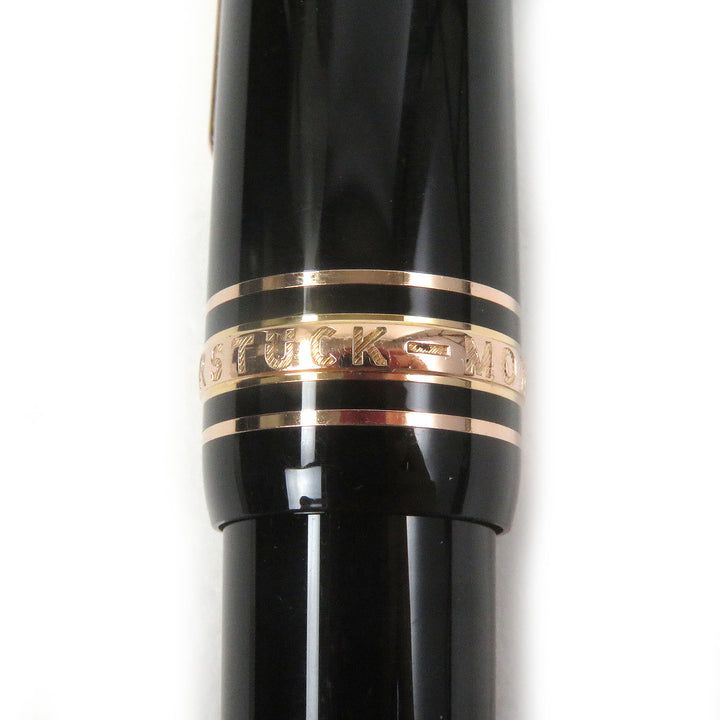 美品□MONTBLANC モンブラン マイスターシュテュック ル・グラン ツイスト式 ボールペン ブラック ゴールド ドイツ製 メンズ 筆記確認済