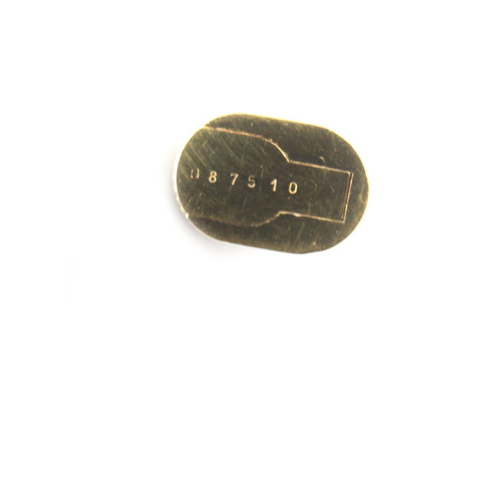 良品▼Cartier カルティエ ヴィンテージ トリニティ ストライプ柄 キャップ式 ボールペン ゴールド フランス製 メンズ