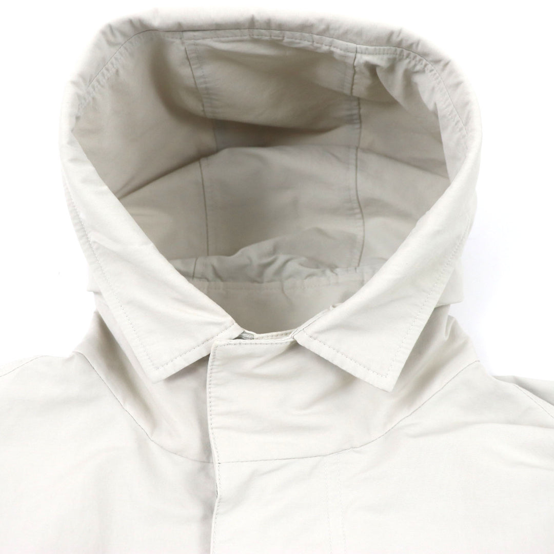 極美品▼DIOR ディオール オム 23AW 39C308A5834 バックプリント フード付き テクニカルコットン WZIPUP モッズコート 48 正規品 メンズ