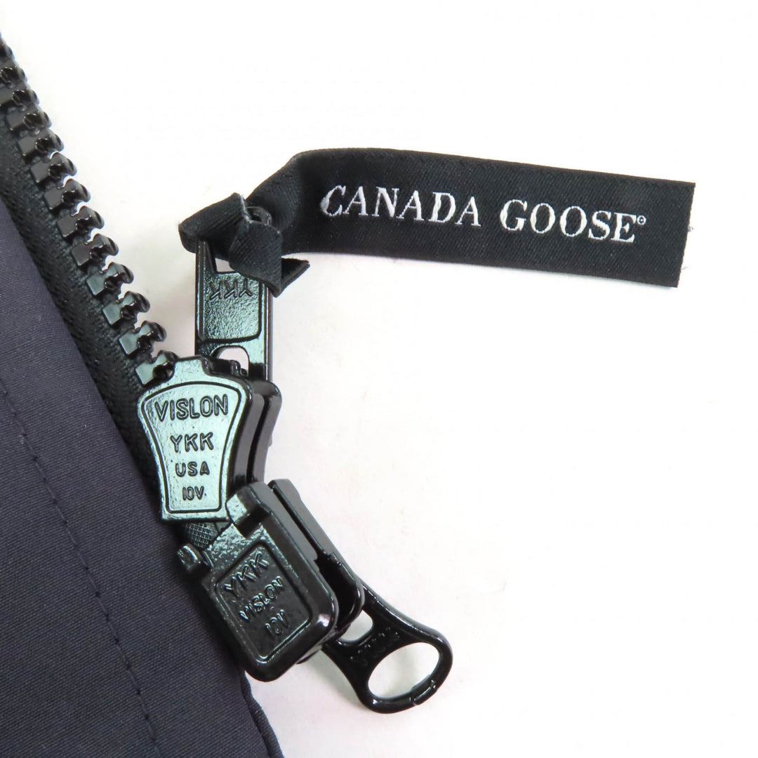 良品☆CANADA GOOSE カナダグース 3802LA SHELBURNE PARKA シェルバーンパーカ ファー・フード付 ダウンコート ネイビー XS 正規品