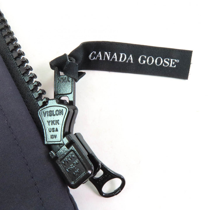 良品☆CANADA GOOSE カナダグース 3802LA SHELBURNE PARKA シェルバーンパーカ ファー・フード付 ダウンコート ネイビー XS 正規品
