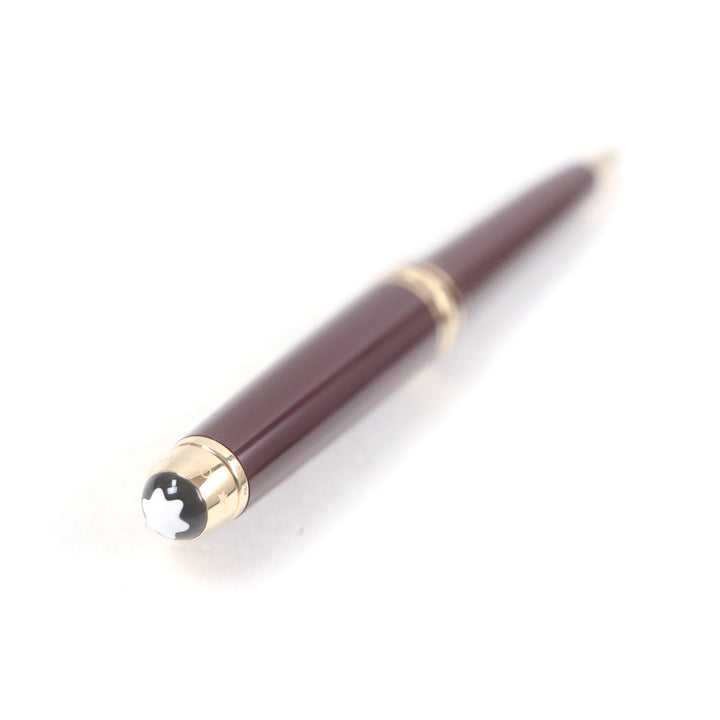 極美品□MONTBLANC モンブラン ル・プティ・プランス 164 クラシック ツイスト式 ボールペン ボルドー ゴールド ドイツ製 筆記確認済み