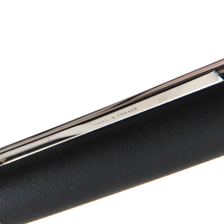 極美品▼Cartier カルティエ サントス ツイスト式 ボールペン マットブラック シルバー 箱・ケース付き フランス製 メンズ 筆記確認済み
