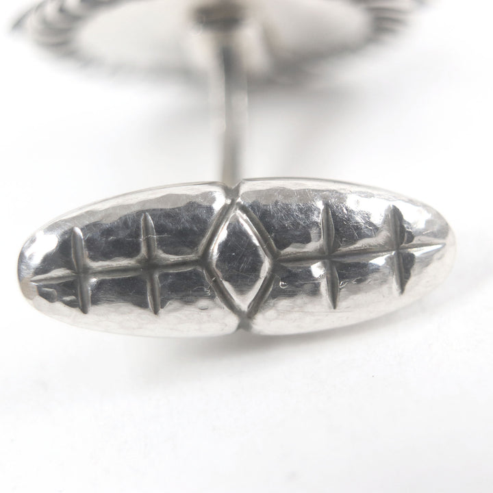 美品□Georg Jensen ジョージジェンセン 19B SV925 オニキス カフスボタン カフリンクス シルバーブラック 総重量15.1g メンズ オススメ