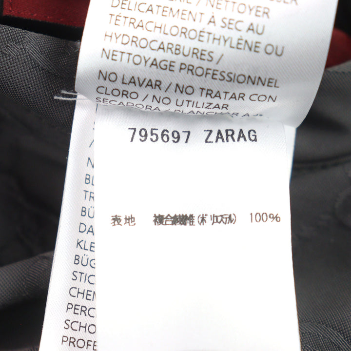未使用品○GUCCI グッチ 24AW 795697 GGナイロン ロゴ刺繍 リバーシブル フーデッド 中綿入り ジャケット 48 イタリア製 正規品 メンズ