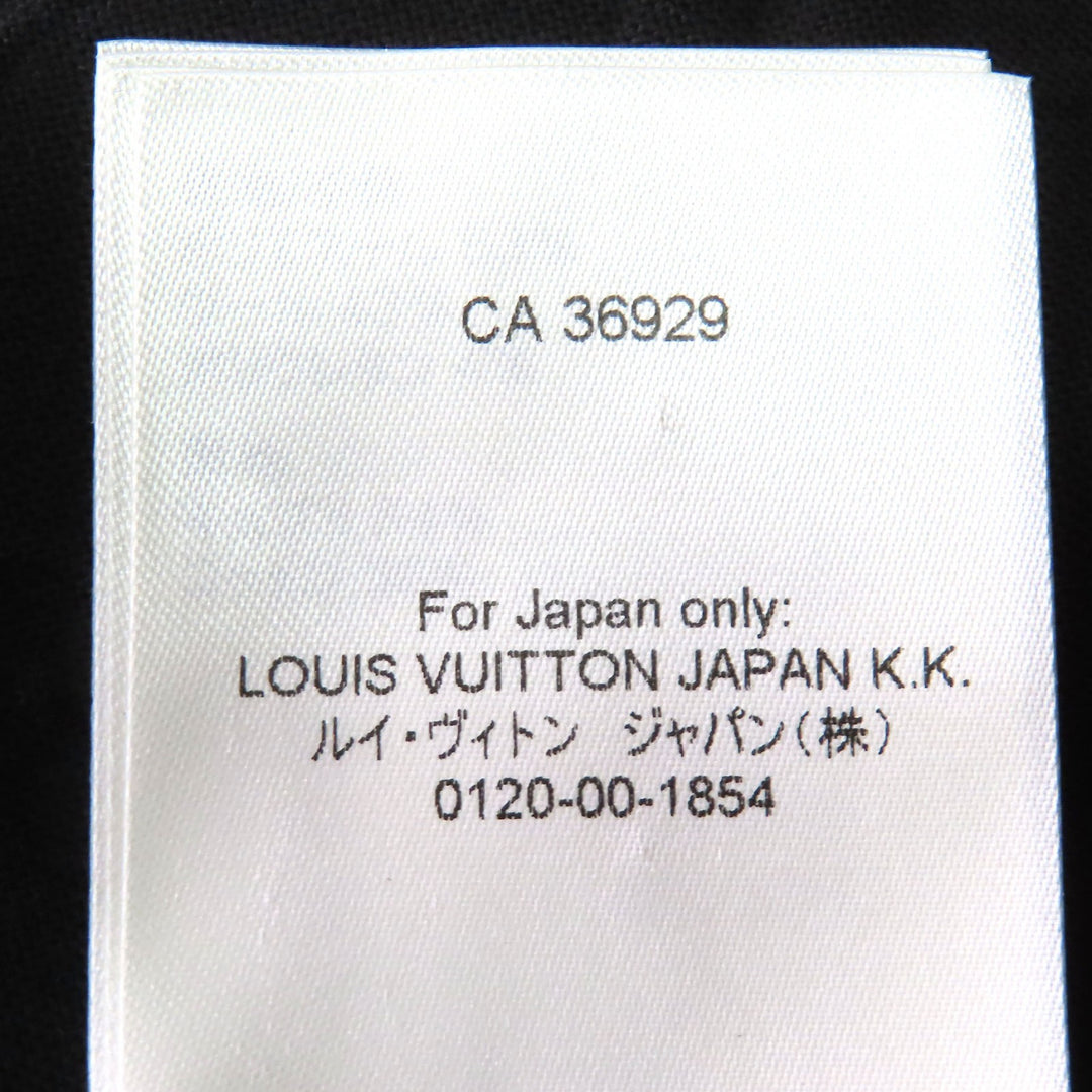 極美品△LOUIS VUITTON ルイヴィトン 23AW ウール モノグラム総柄 シングル テーラードジャケット ブラック 48 イタリア製 正規品 メンズ