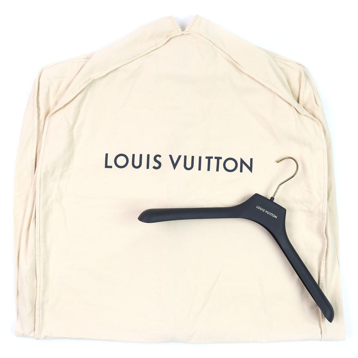 極美品△LOUIS VUITTON ルイヴィトン 23AW ウール モノグラム総柄 シングル テーラードジャケット ブラック 48 イタリア製 正規品 メンズ