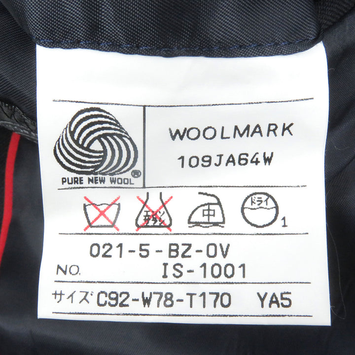 未使用含む□J.PRESS ジェイプレス ARAMIS アラミス ジャケット スラックス 3点セット ネイビー L/C92-W78-T170 日本製 正規品 メンズ