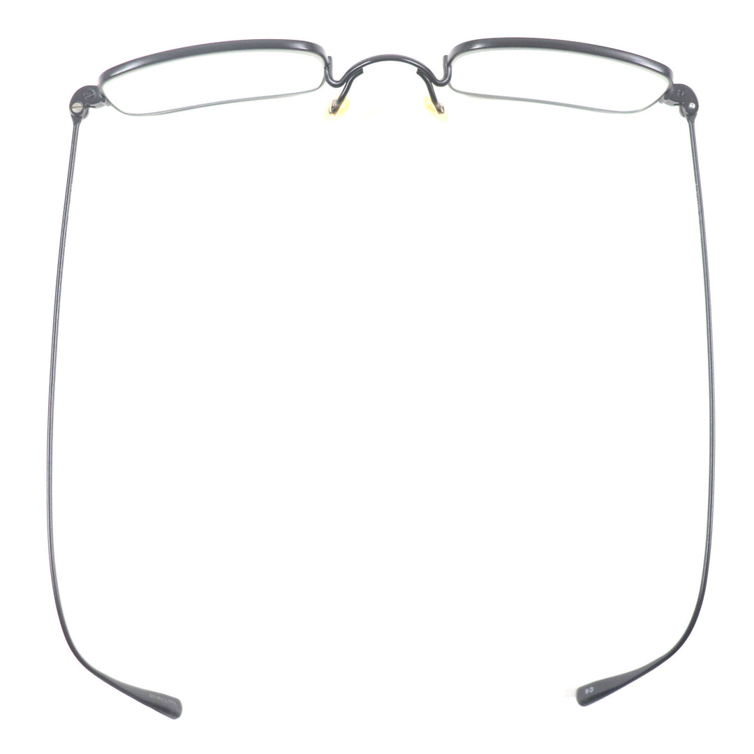 未使用品▼BJ CLASSIC COLLECTION ビージェークラシックコレクション PREM-139 現行品 スクエア チタニウム メガネ 44□23-149 ケース付