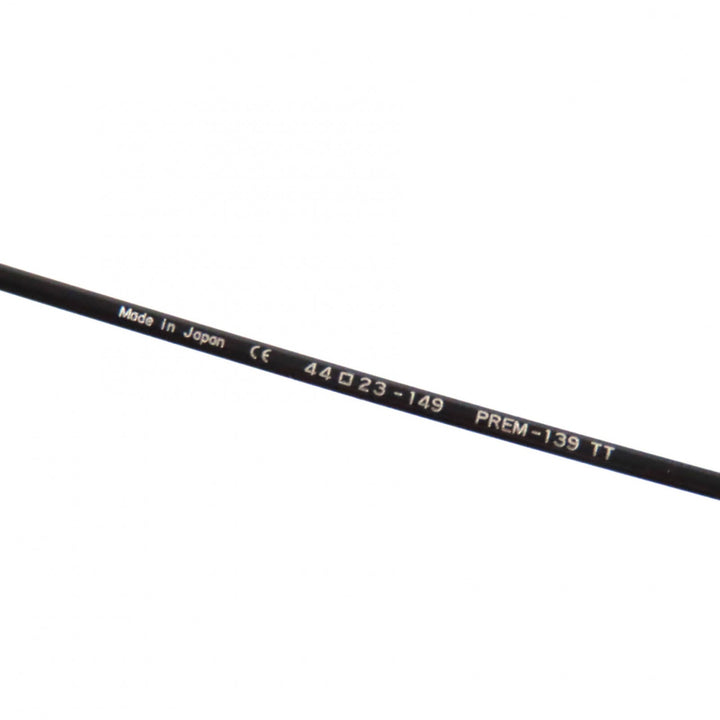 未使用品▼BJ CLASSIC COLLECTION ビージェークラシックコレクション PREM-139 現行品 スクエア チタニウム メガネ 44□23-149 ケース付
