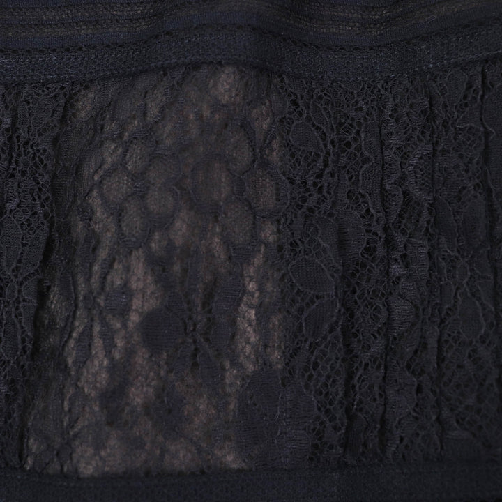 極美品★CHANEL シャネル 09C P34753 Little Black Dress ラインストーン付ココマークZIP 総レース ノースリーブ ワンピース ブラック 38