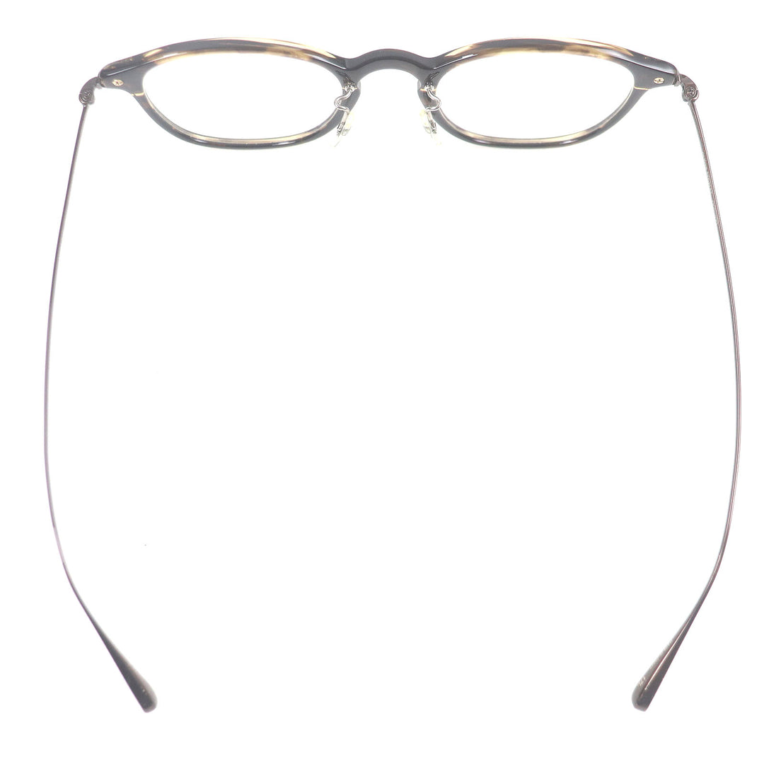 極美品□OLIVER PEOPLES オリバーピープルズ OV5371D Stiles マーブル柄 メガネ 眼鏡 アイウェア ダークブラウン 47□21-145 日本製